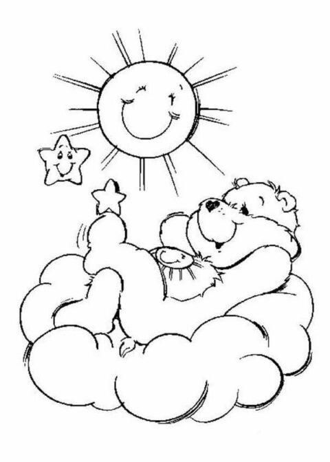 Care Bears Coloring Pages (7)