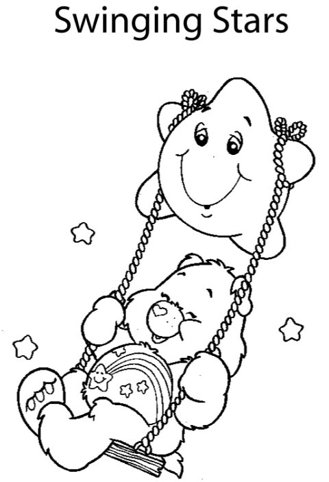 Care Bears Coloring Pages (8)