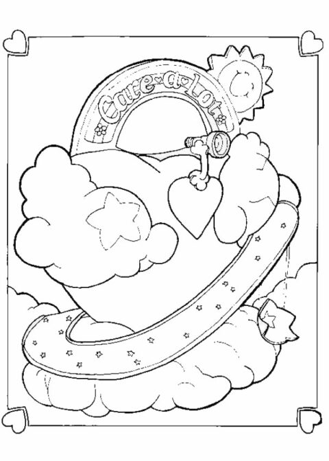 Care Bears Coloring Pages (9)