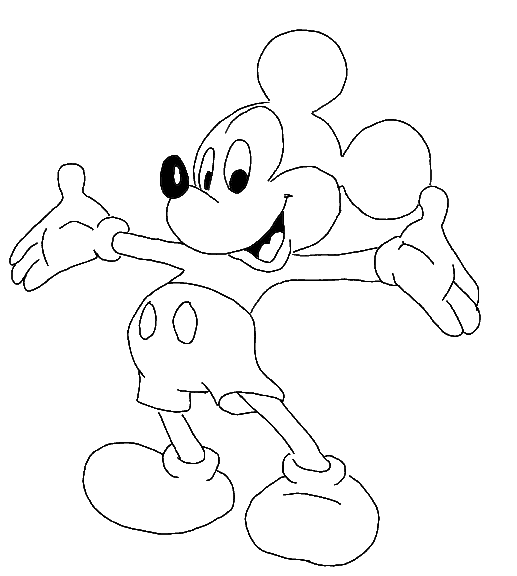 Cartoon Coloring Pages - Coloring Kids