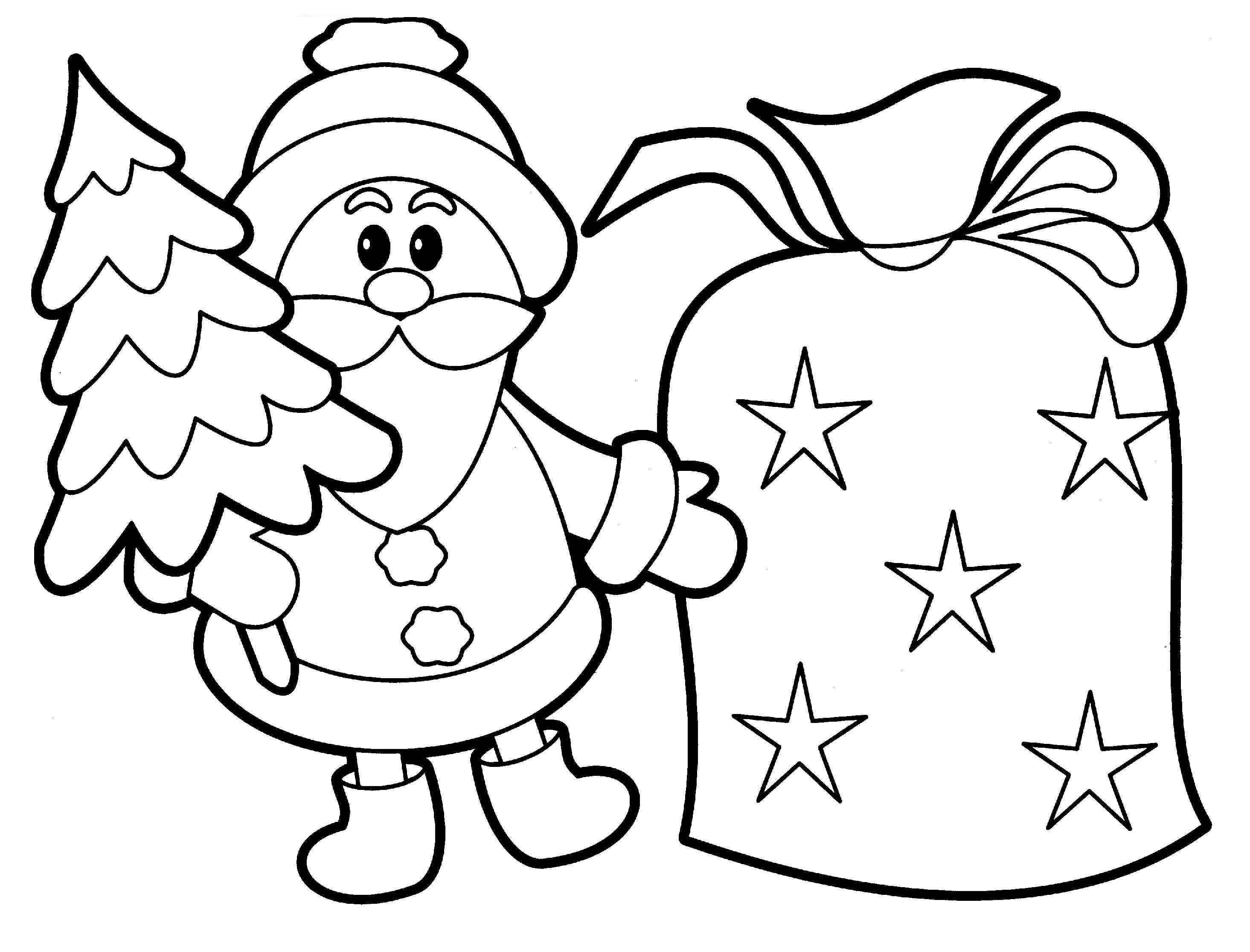 Christmas Coloring Pages (3) - Coloring Kids
