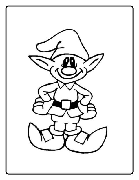 Christmas Coloring Pages (6) - Coloringkids.org