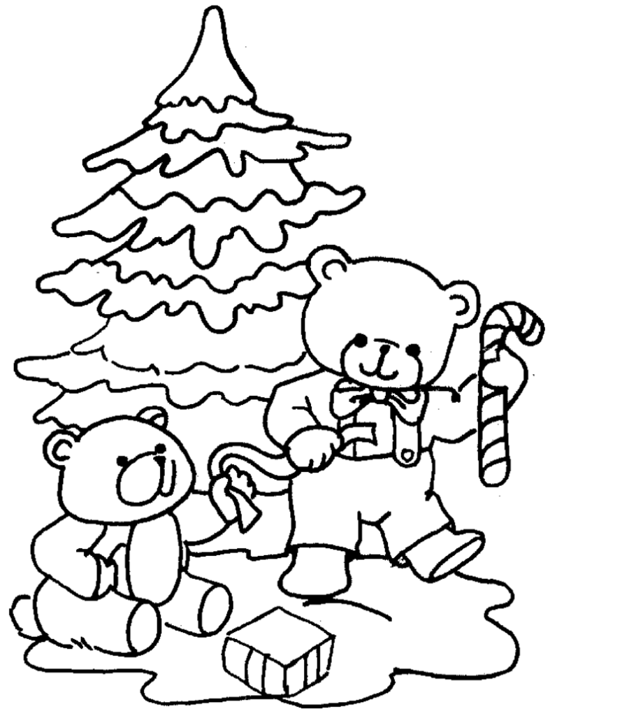 Printable Christmas Coloring Pages For Kids - Coloringkids