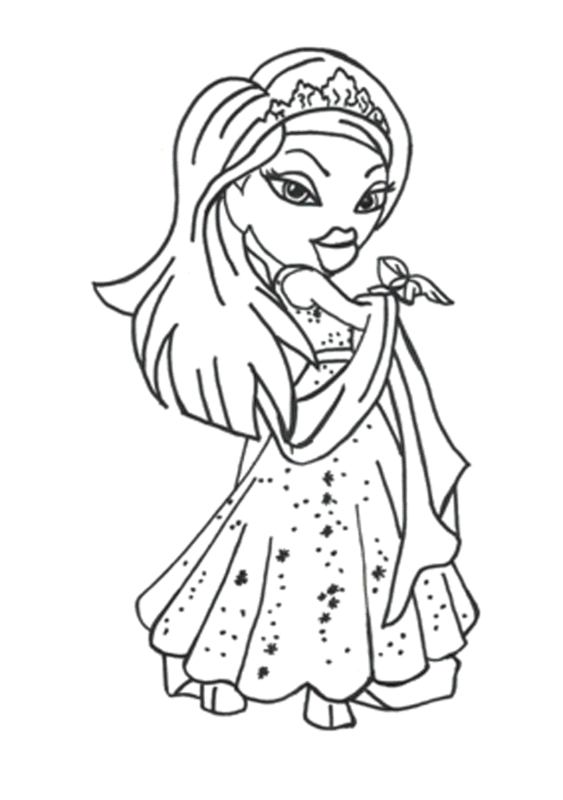 Coloring Pages For Girls - Coloring Kids - Coloring Kids