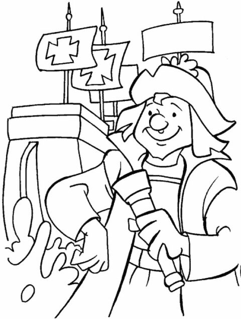 Columbus Day Coloring Pages (12)