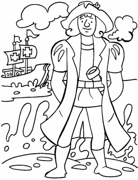 Columbus Day Coloring Pages (14)