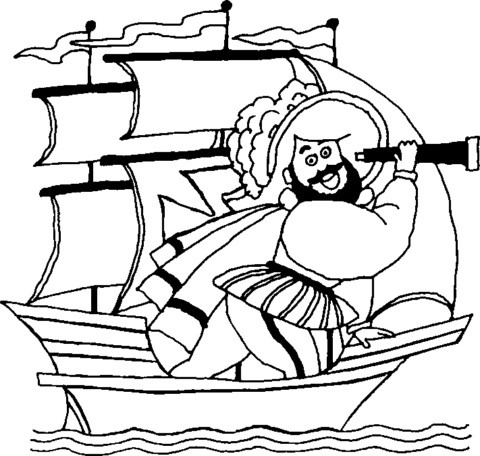 Columbus Day Coloring Pages (5)
