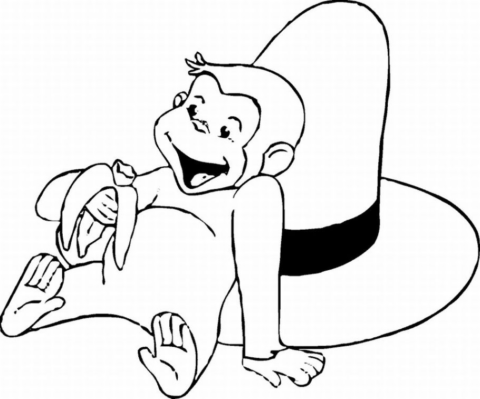 Curiose George Coloring Pages (1)