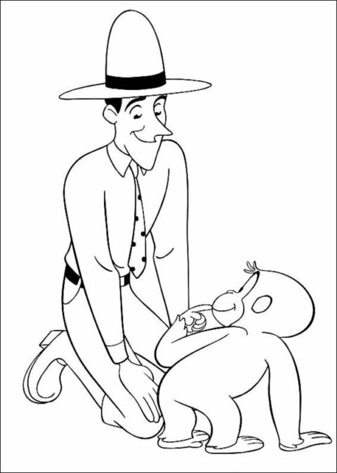 Curiose George Coloring Pages (14)
