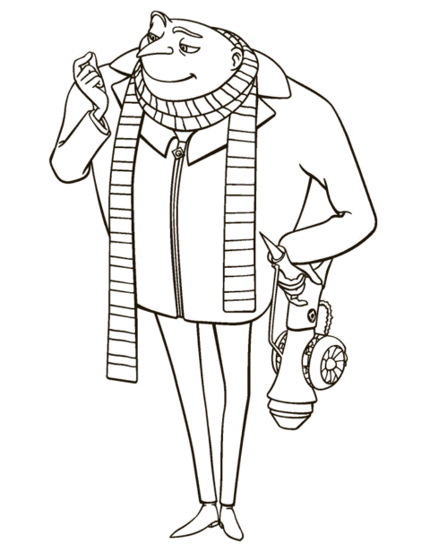 Despicable Me Coloring Pages (1)
