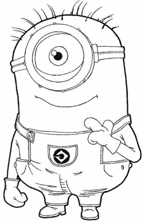 Despicable Me Coloring Pages (10)