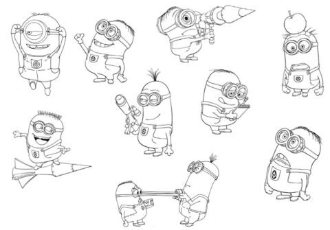 Despicable Me Coloring Pages (3)