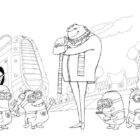 Despicable Me Coloring Pages (6) Coloring Kids - Coloring Kids