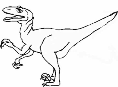 Dinosaur Coloring Pages (1)