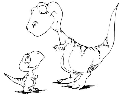 Dinosaur Coloring Pages (10)