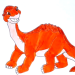 dinosaur coloring for kids