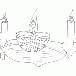 Diwali Coloring Pages (7) - Coloring Kids