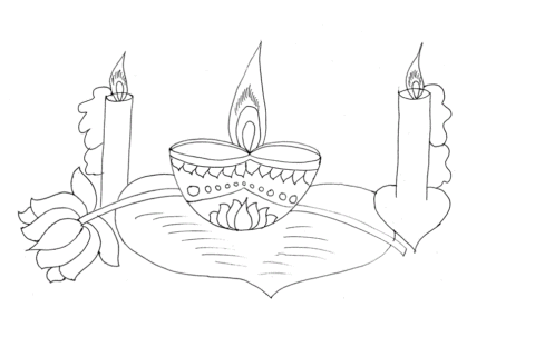 Diwali Coloring Pages (1)