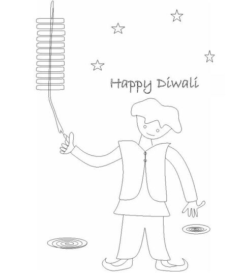 Diwali Coloring Pages (8)