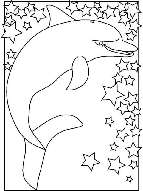 Dolphin Coloring Pages (1)