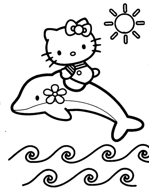Dolphin Coloring Pages (19)