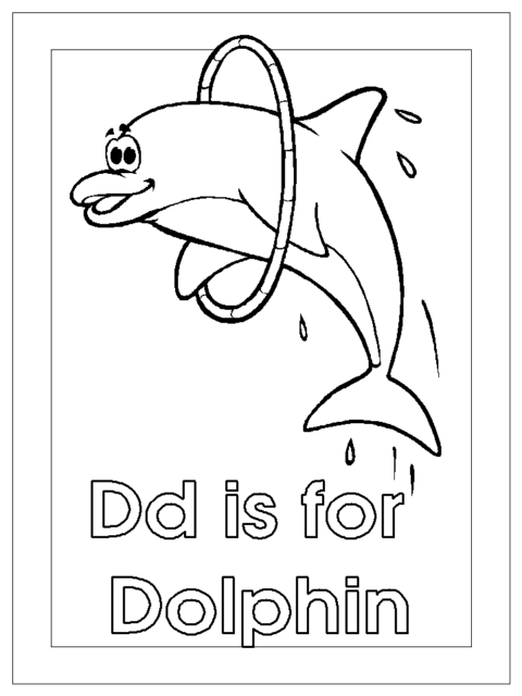 Dolphin Coloring Pages (3)