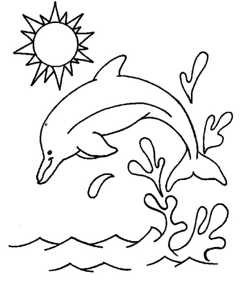 Dolphin Coloring Pages (4)