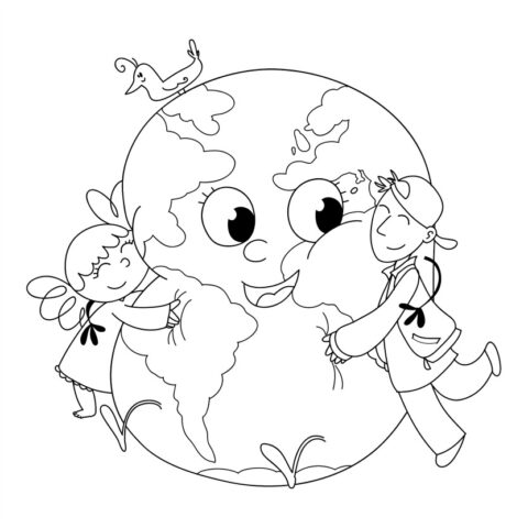Earth Day Coloring Pages (9)