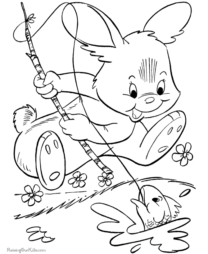 Easter Coloring Pages - Coloring Kids
