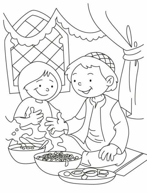 Eid Coloring Pages (4)