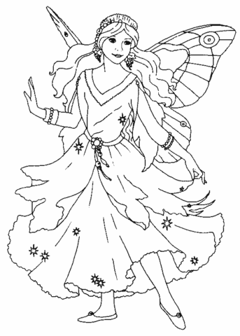 Fairies Coloring Pages (11)