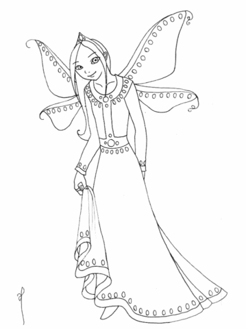 Fairies Coloring Pages (22)