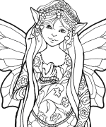 Fairies Coloring Pages (3)