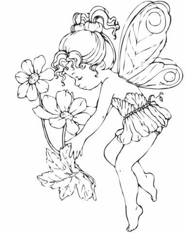 Fairies Coloring Pages (5)
