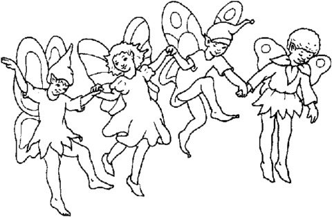 Fairies Coloring Pages (5)
