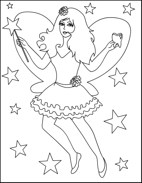 Fairies Coloring Pages - Coloringkids.org