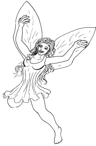Fairies Coloring Pages (8)