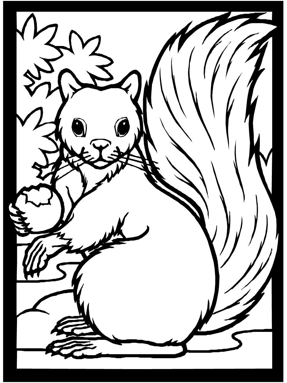 Fall Coloring Pages (1) - Coloring Kids