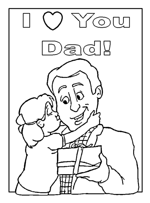 Fathers Day Coloring Pages (12)