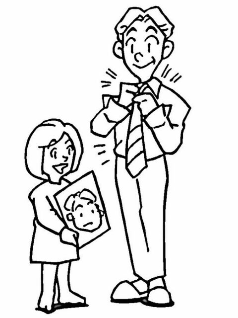 Fathers Day Coloring Pages (18)
