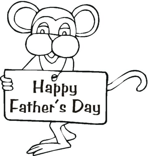 Fathers Day Coloring Pages (2)