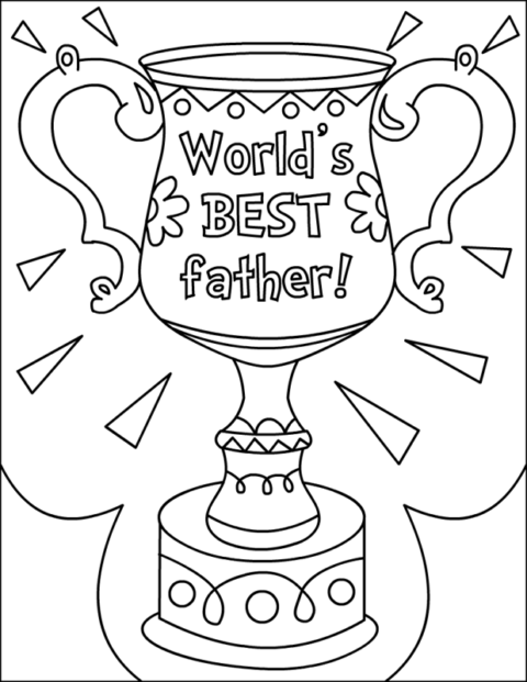 Fathers Day Coloring Pages (2)