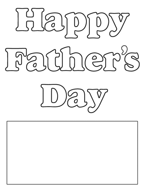 Fathers Day Coloring Pages (22)