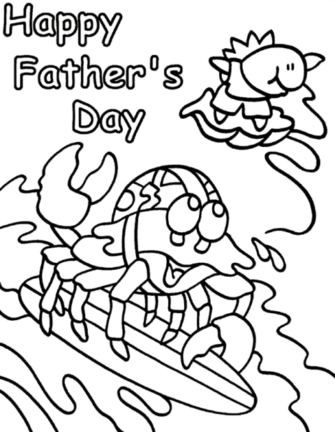 Fathers Day Coloring Pages (23)