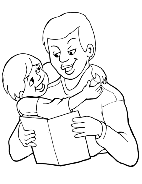 Fathers Day Coloring Pages (4)