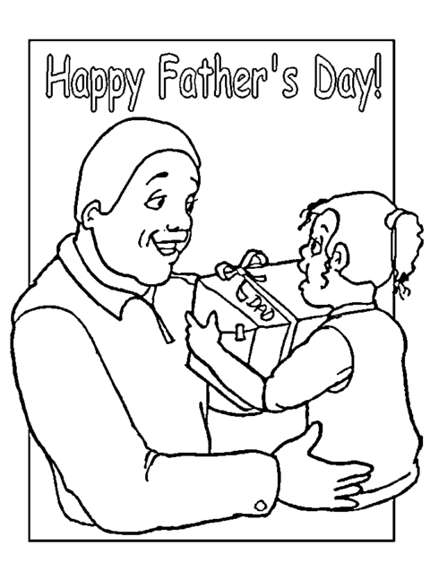 Fathers Day Coloring Pages (9)
