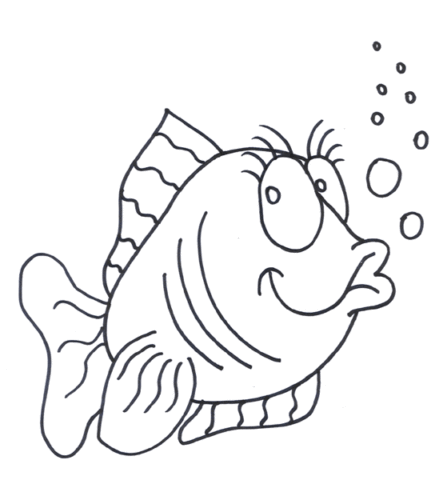 Fish Coloring Pages (4)