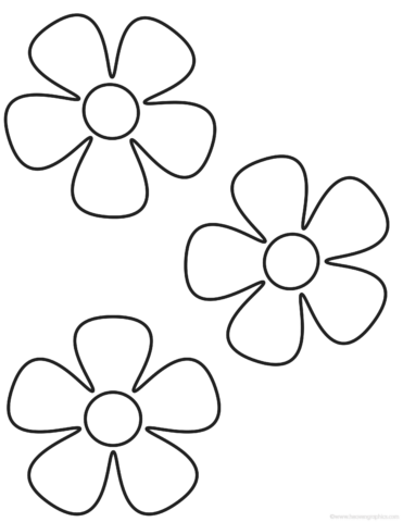 Flower Coloring Pages (1)
