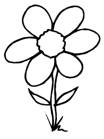 Flower Coloring Pages (11)
