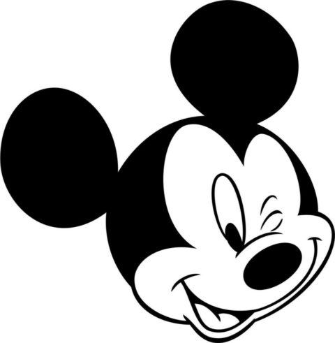 Free coloring pages of big mickey mouse